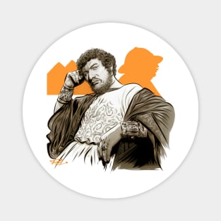 Peter Ustinov - An illustration by Paul Cemmick Magnet